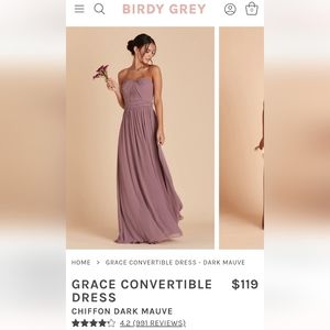 Birdy Grey Adjustable Dress in Dark Maeve